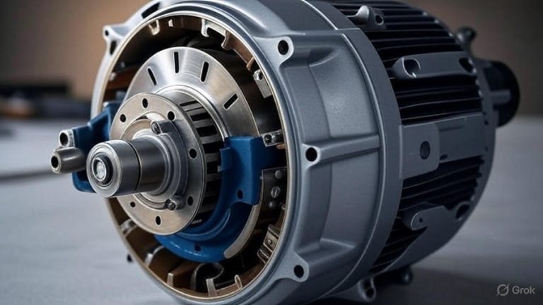 how an electric motor works