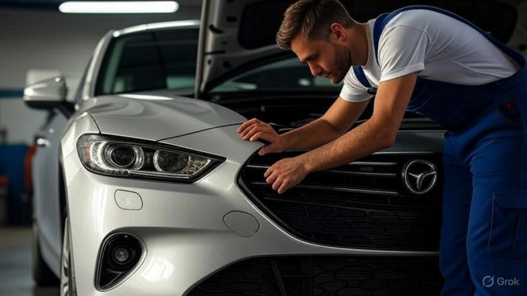 how to change front light on car