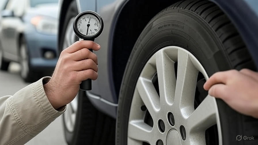 how to check air pressure in tires