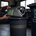 how to get rid of motor oil