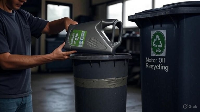 how to get rid of motor oil