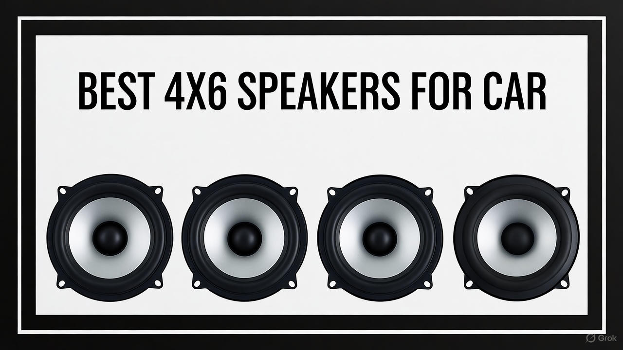 You are currently viewing 5 Best 4×6 Speakers for Car In 2025