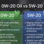 0W20 Oil vs 5W20